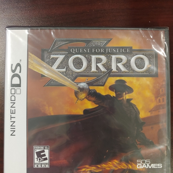 Zorro Nintendo DS Game New sealed - Picture 1 of 2